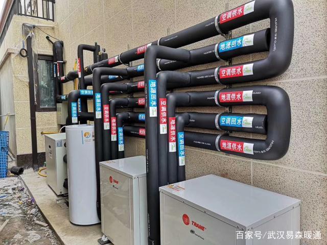 地暖空气源热泵组装的相关图片
